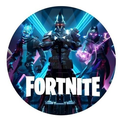 Fortnite Tortenaufleger Fortnite Geburtstag Game Fondantpapier personalisierbar