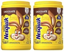2 pack - Nesquik Chocolate Powder Drink Mix 44.9 oz. - free shipping