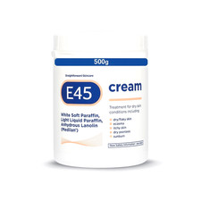 E45 Cream 500 g Tub – Moisturiser for Dry Skin and Sensitive Skin - Emollient