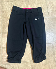 Nike Unisex Youth Baseball/Softball Pants Black Size Large L