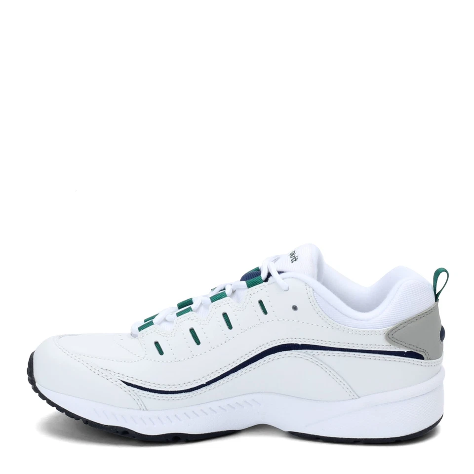 Women's Easy Spirit, Romy Walking Shoe ROMYWHIMU White Navy Green BLEND - Image 4 of 4