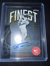 CLINT CAPELA 2025-26 TOPPS FINEST AUTOGRAPHS BASKETBALL  AUTO HAWKS ROCKETS