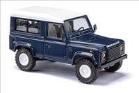 Abverkauf Busch 1:87 H0 54300 Land Rover Defender 90, Kurz Blau NEU OVP