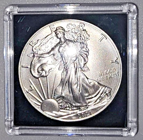 2021 American Silver Eagle, 1 oz, UNC MS, 0.999 Silver Free Shipping -5