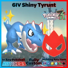 ✨ Shiny Alpha Tyrunt 6IV + EVs ✨ Pokemon Legends ZA 🚀 Fast 🚀