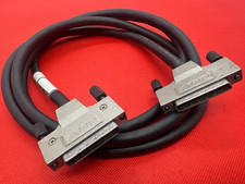 1PC Genuine AMP 50-Pin to 50-Pin High Density SCSI Male-Male Cable PN 9361091