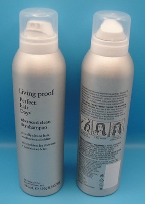 LIVING PROOF Lot PERFECT HAIR DAY PhD Advanced Clean DRY SHAMPOO 2 @ 5.5oz *READ
