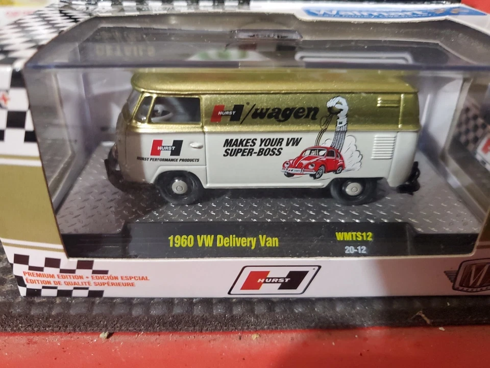 M2 Machines 1:64 Hurst 4 Pack W Sleeve Vw Van 65 Econoline Van 69 Baracuda +1 - Image 2 of 4