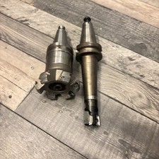 BT40 CNC FRÄSER WERKZEUGHALTER X2 MIT PLANFRÄSER 