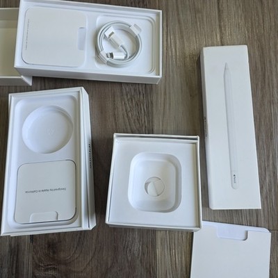 EMPTY Apple Boxes Iphone 11 14 Plus Air Pods Pencil Lot ONLY READ