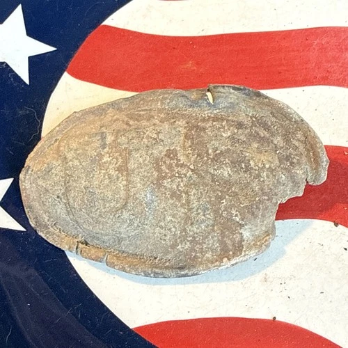 Dug Civil War 💥 🇺🇸 💣 U.S. Buckle Battle Damage