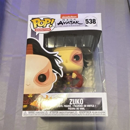 Funko Pop! Vinyl Avatar The Last Airbender Zuko #538 Animation Figure Multicolor