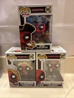 MINT Funko Pop! Deadpool Lot of 3-1340,327,1493 Beauty, Long John Silver, Sleep