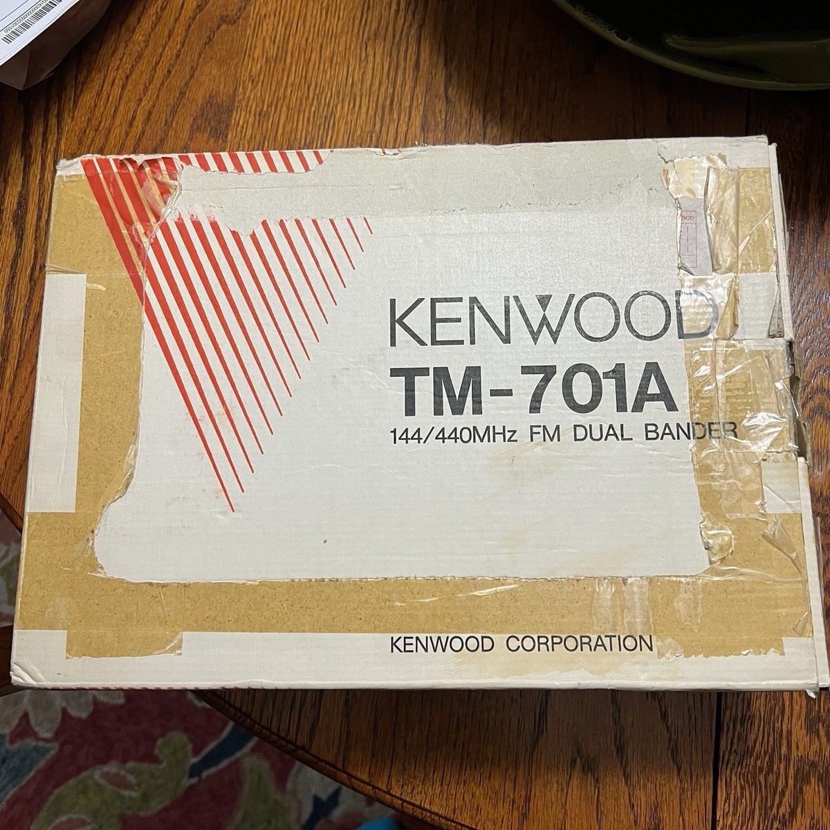 NOS Kenwood TM-701A Dual Band Ham Radio Transceiver 144/440Mhz New