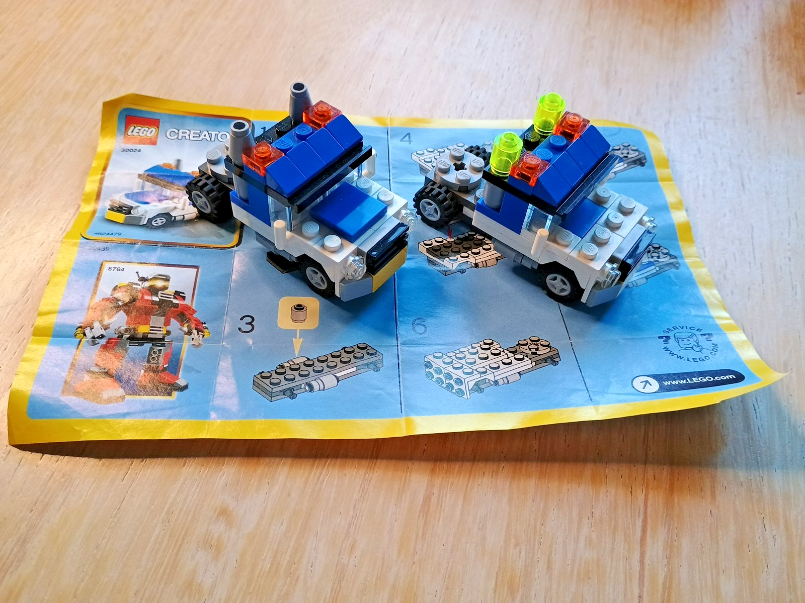 LEGO CREATOR: Truck 30024 x 2 with instructions