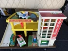 VTG 1970 Fisher-Price #930 Parking Garage Service Center Elevator Playset +more