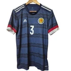 Adidas Scotland Football Shirt Men's M Blue Aeroready Robertson 3 2019 Away Kit