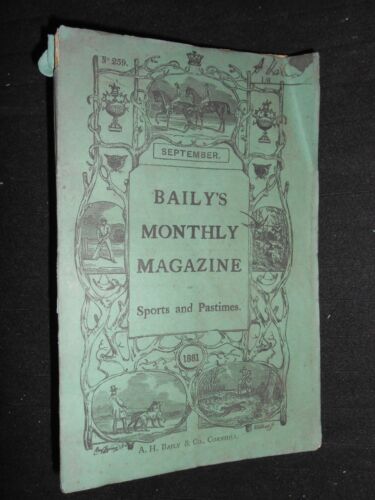Baily's Magazine of Sports & Pastimes 1881: Shooting, Kangaroo Hunting, Hunt, et - Afbeelding 1 van 1