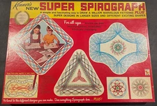 Vintage Kenner's 1969 COMPLETE Super Spirograph Plus