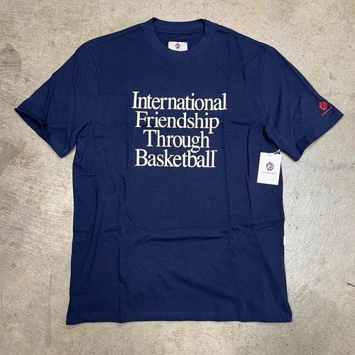 NWT Aime Leon Dore New Balance Tee International Friendship Through Basketball
