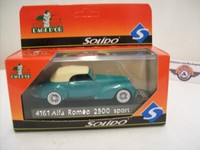 Alfa Romeo 6C 2500 Sport Cabriolet Closed, 1939, Solido (France) 1:43, Ovp