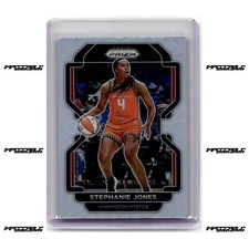 2022 Panini Prizm WNBA - Silver Prizm #134 Stephanie Jones Rookie SP