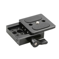 CAMVATE ARCA Swiss Baseplate Quick Release Clamp Mount Rig for Camera DSLR Cage