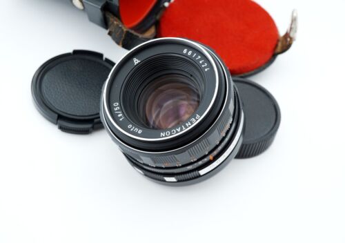 Nice vintage Zebra PENTACON auto 1.8/50mm M42 mount portrait lens DDR - Picture 4 of 12
