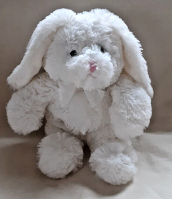 Animal Adventure White Bunny Rabbit Plush Stuffed Animal 10