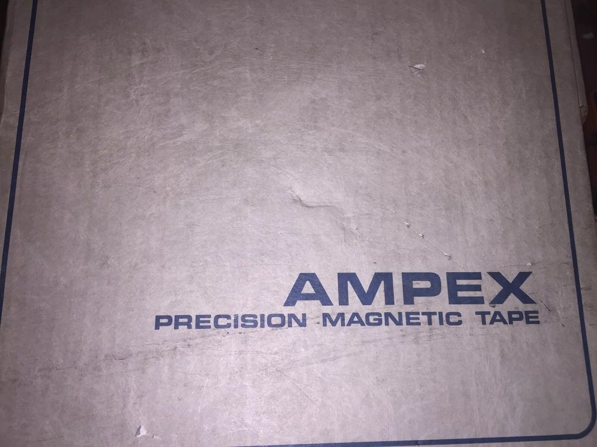 Vends lot de 2 bandes 2 pouces AMPEX grand master 456