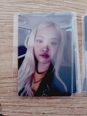 Rose Photocard [rosie] APT K-POP Blackpink Official YG Shop POB _
