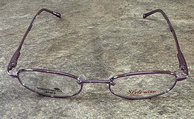 Stylewise SW504 Eye Q Flex Eyeglasses Frame Youth Purple 45-18-130-25 NWOT G26