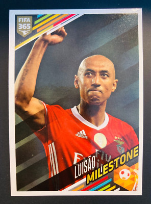 2017-18 Panini FIFA 365 # 391 Luisao Benfica Milestone sticker