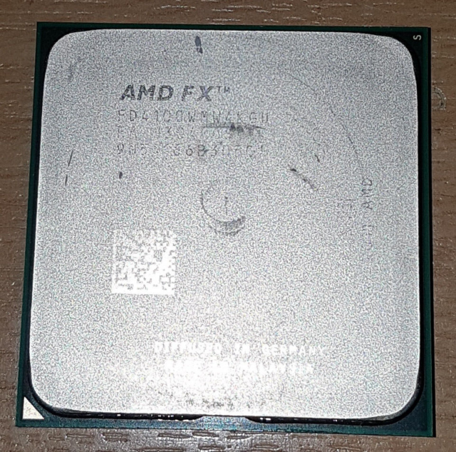 AMD FX-4100 3.6GHz CPU Socket AM3+ FD4100WMW4KGU - Tested