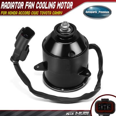 Radiator Fan Cooling Motor for Honda Accord Civic Toyota Camry Mazda Chevrolet