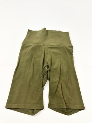 TNA Shorts Women s S Small Green Bike Spandex