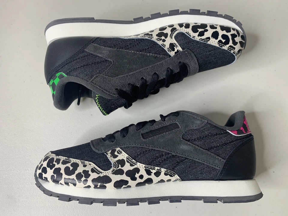 Reebok X Wonder Woman Clásico Cuero GS - Niños Jóvenes Talla 5 (Q46338) DC Comics Foto 2 de 4