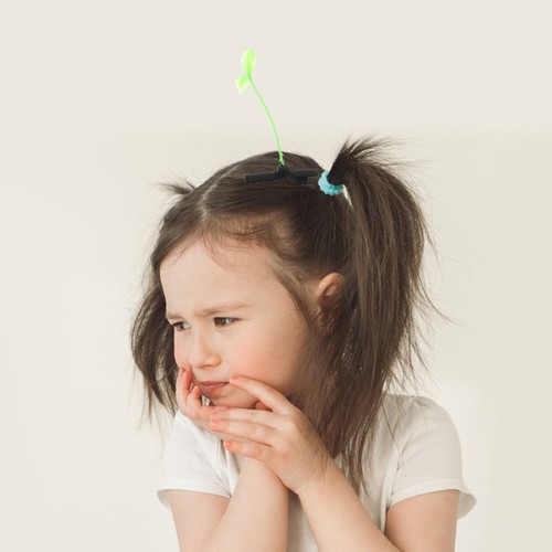 30PCS Bean Sprout Hairpins Plant Clips Little Kids Hair Clip Sprout Hair Clip - Zdjęcie 6 z 12
