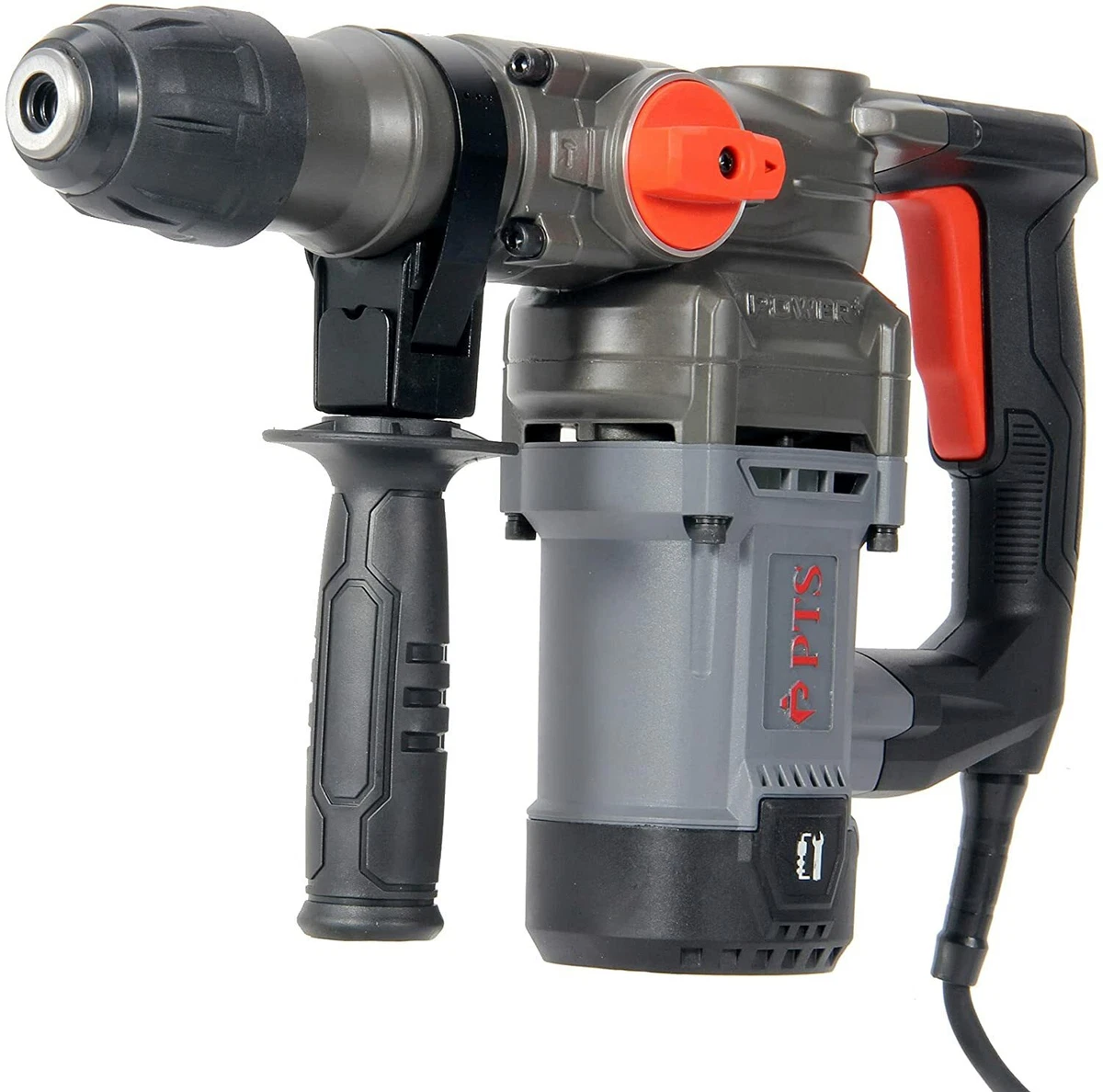 PTS Corded Rotary Hammer Drill Combination 110V 10A Rotary Hammer SDS 3 Modes