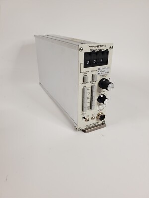 Wavetek 1038-V12 Log Amp Memory Plug-In Module for 1038 Network Analyzer