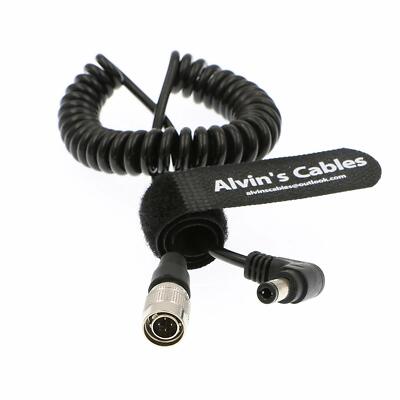 Hirose 4 Pin auf DC Rechtwinklig für Soundgeräte Zoom F8 Blackmagic