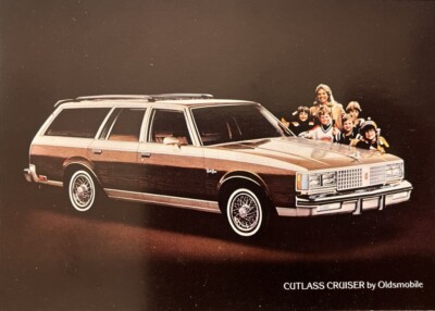 1982 Cutlass Cruiser Station Wagon Ad Riggs Olds Redwood City CA