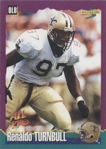 1994 Coca-Cola Monsters of the Gridiron #21 Renaldo Turnbull