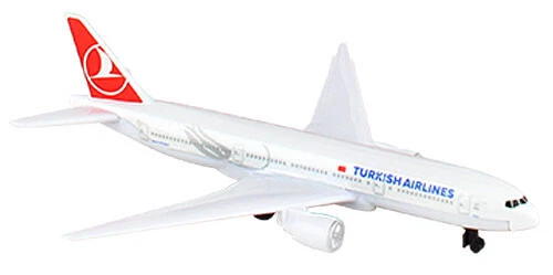 DARON REALTOY Turkish Airlines Spielzeugflugzeug Diecast 14cm lang 13cm breit RT5404