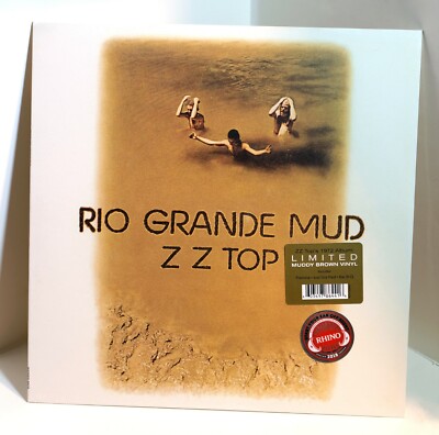 ZZ TOP Rio Grande Mud MUDDY BROWN COLOR VINYL LP Sealed 2018 Limited Edition