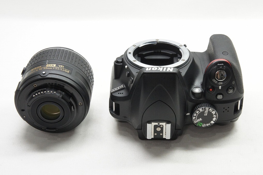 Exc+++] Nikon D3300 Digital SLR Camera AF-S DX NIKKOR 18-55mm f3.5