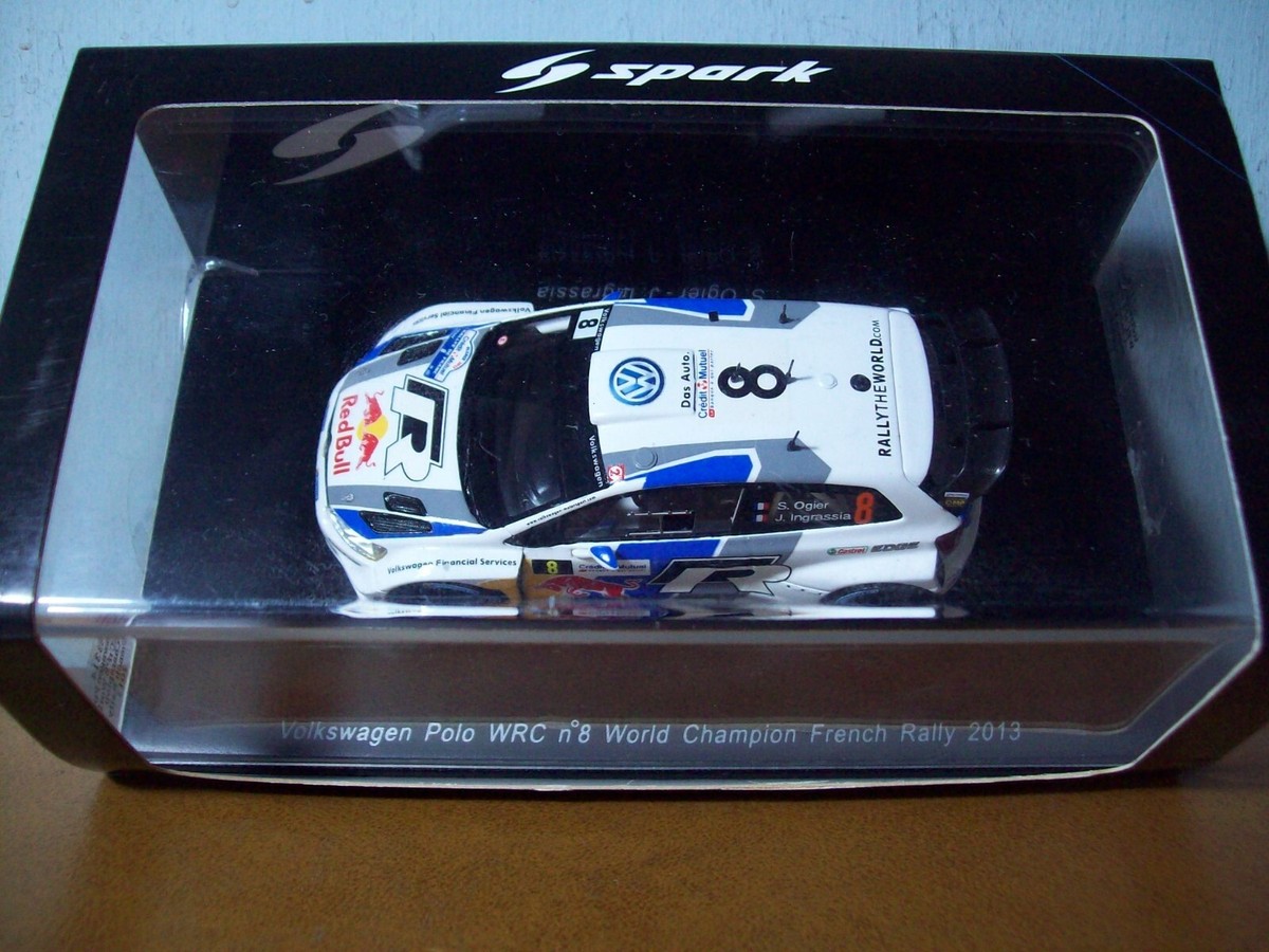 Spark 1/43 VOLKSWAGEN Polo R WRC World Champion Rallye De