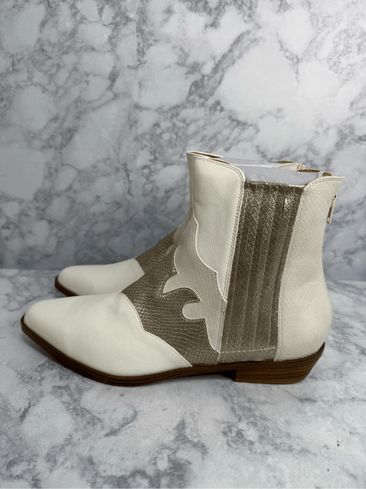 Bota Feminina Willis Caixa Amarela Tamanho 9 Western Cowboy NOVA #K742 - Imagem 2 de 4