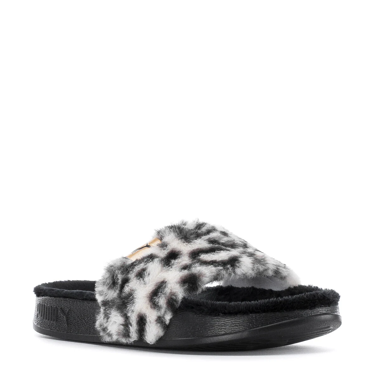 Leopard slide shoes sales