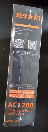 Tenda AC6 Roteador Wireless AC 1200mbps 4 Antenas Smart Dual Band Wi-Fi Router - Picture 5 of 6